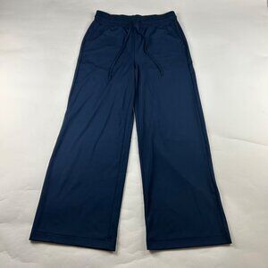 Lou & Grey Navy Soft Knit Wide Leg Lounge Pant M New